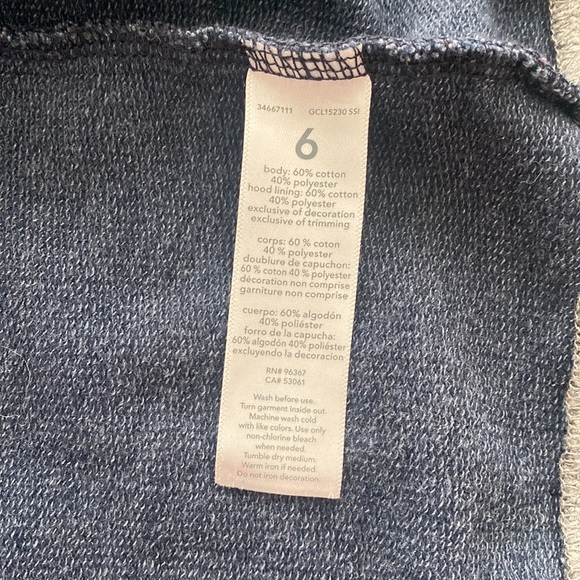 Set of 2 Osh Kosh Boys Jackets Size 6 Green and Navy Zip Up - Picture 8 of 8